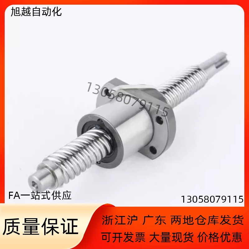 滚珠丝杆BSWE1002-L120 L200 L300-T10 T12 T15T18-R K-N Y-A B C