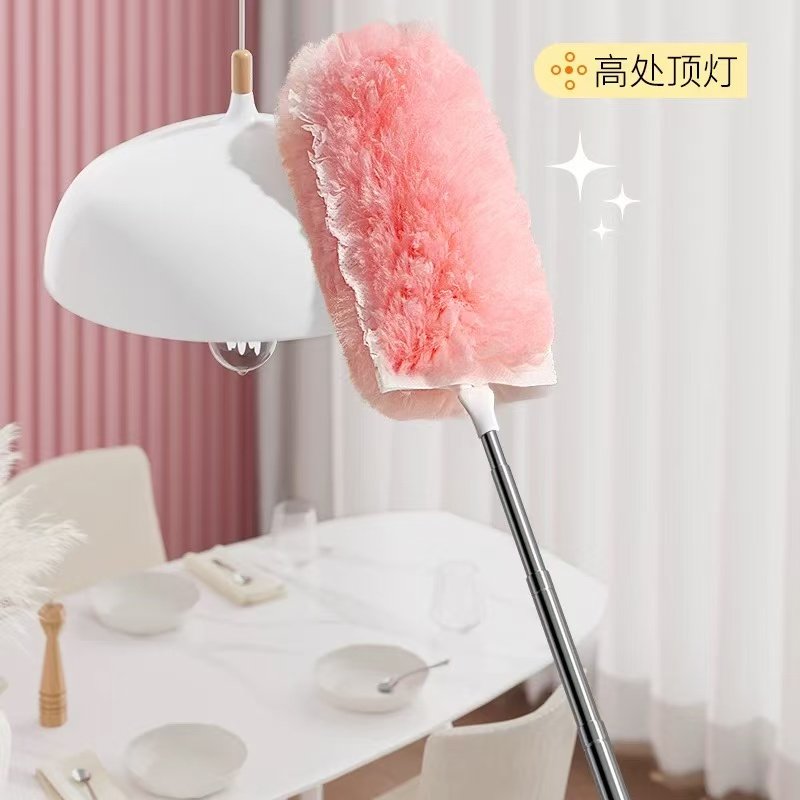 可伸缩静电除尘掸可折叠