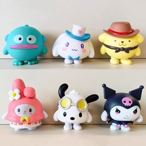 蛋仔派对三丽鸥盲盒变装游戏周边公仔帕恰狗玉桂狗库洛米手办摆件
