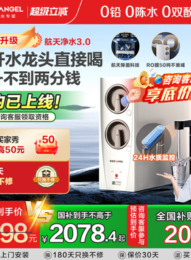政府补贴安吉尔净水器家用直饮厨房自来水过滤饮水机玉龙Pro1200G