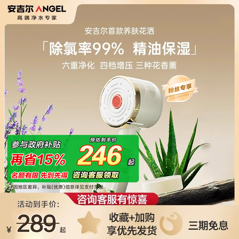 安吉尔美肤花洒过滤器