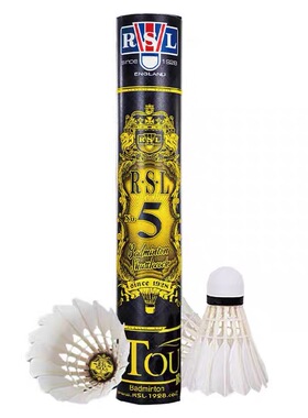 正品亚狮龙5号羽毛球RSL5稳定耐打专业比赛用球耐用训练球俱乐部