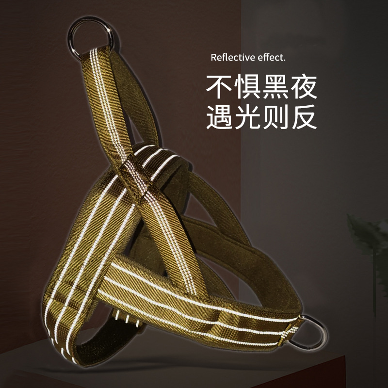 户外战术训练狗衣胸背带宠物服训练马甲大型犬狗衣宠物衣服背心