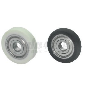 包胶轴承BBX07 08-A B-d3 d4 d5 d6 d8-D10 D12 D13 D16 D20 D28