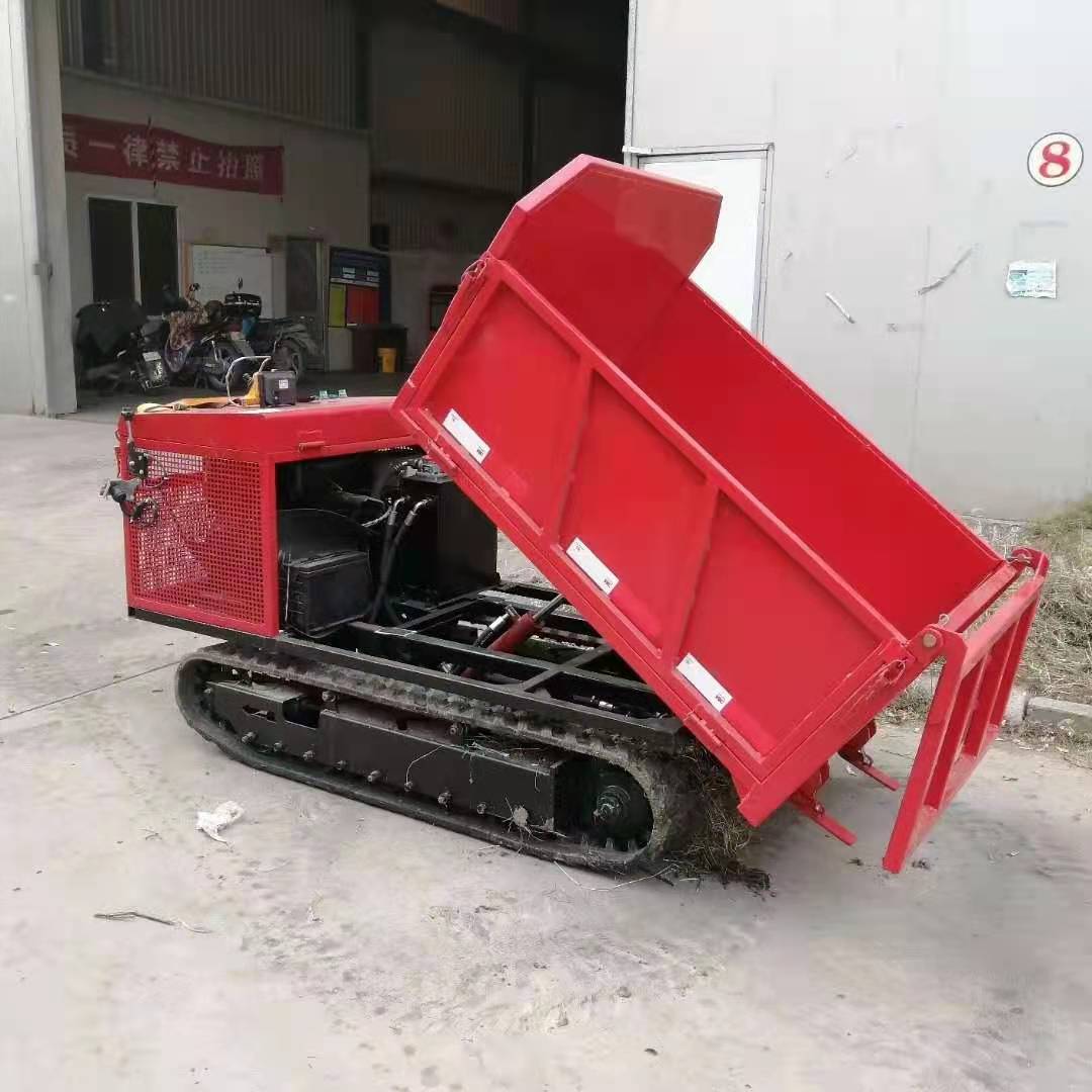 运输车爬山虎小型农用搬运车全地v形果园自卸车