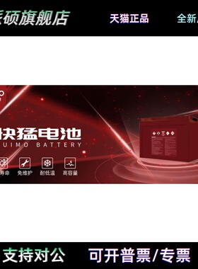 QUIMO快猛蓄电池登高车用观光车铅酸6VQ-105 125 145 1275 30516P