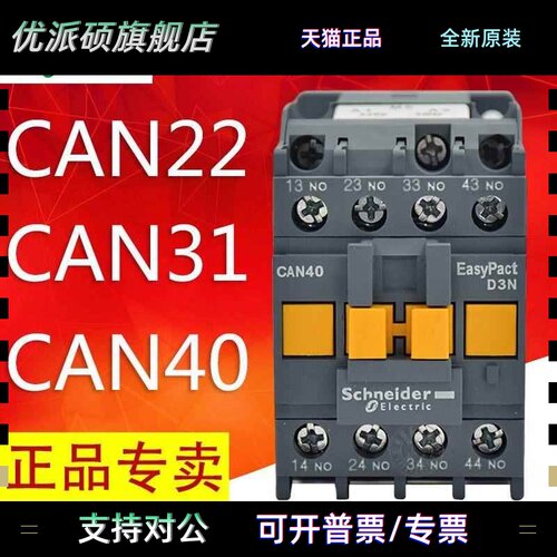 施耐德控制继电器CAN22/31/40 F5N替CAE22 CA2-DN22 CAE22 110V