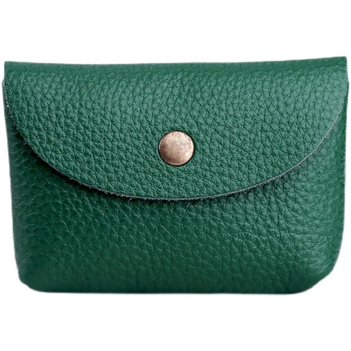 Ультратонкий тонкий короткий модный бумажник, маленькие монеты, картхолдер, кожаный кошелек, из натуральной кожи, простой и элегантный дизайн, воловья кожа