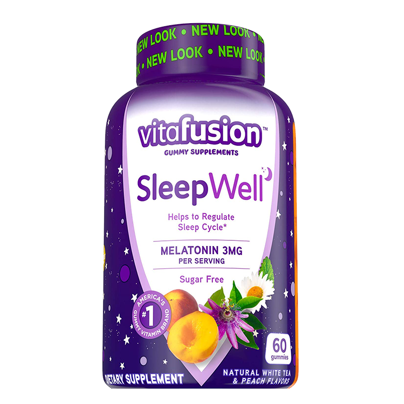 vitafusion褪黑素维生素保健软糖