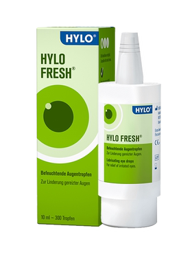 【自营】德国海露FRESH玻璃酸钠滴眼液 眼疲劳眼药水清润补水10ml