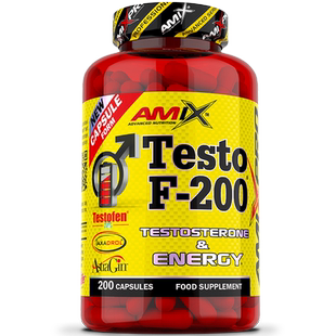 【自营】AMIX捷克进口艾美克斯F200飓风促睾健身增肌促睾酮200粒