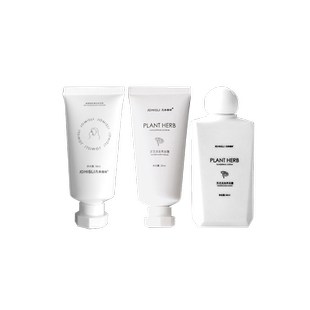 几米森林灵芝氨基酸洗发水控油蓬松强韧防断发护发素旅行洗护套装