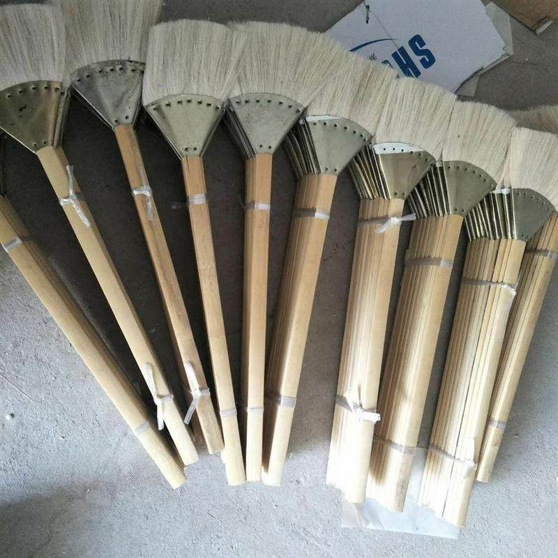铸造工具担笔掸笔羊毛刷子猪鬃刷圆水扫笔涂料刷排笔软毛刷硬毛刷