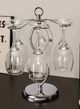 现代轻奢红酒杯架摆件高档家居客厅玄关办公室电视柜酒柜装饰摆件