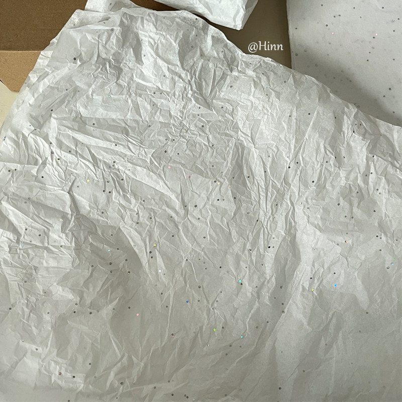 힌 윤기나는 배종이 인 꽃포장지 선물포장 티슈페이퍼 사진배경 분위기지