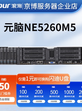 inspur浪潮NE5260M5机架式2U服务器高性能计算边缘部署数据存储
