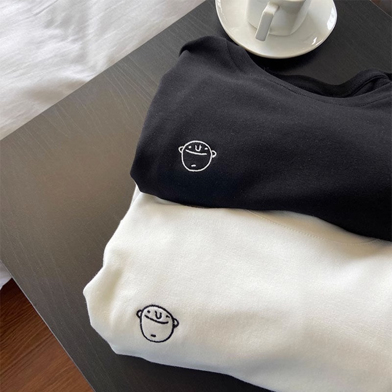 大码300斤长袖T恤打底衫男女春秋