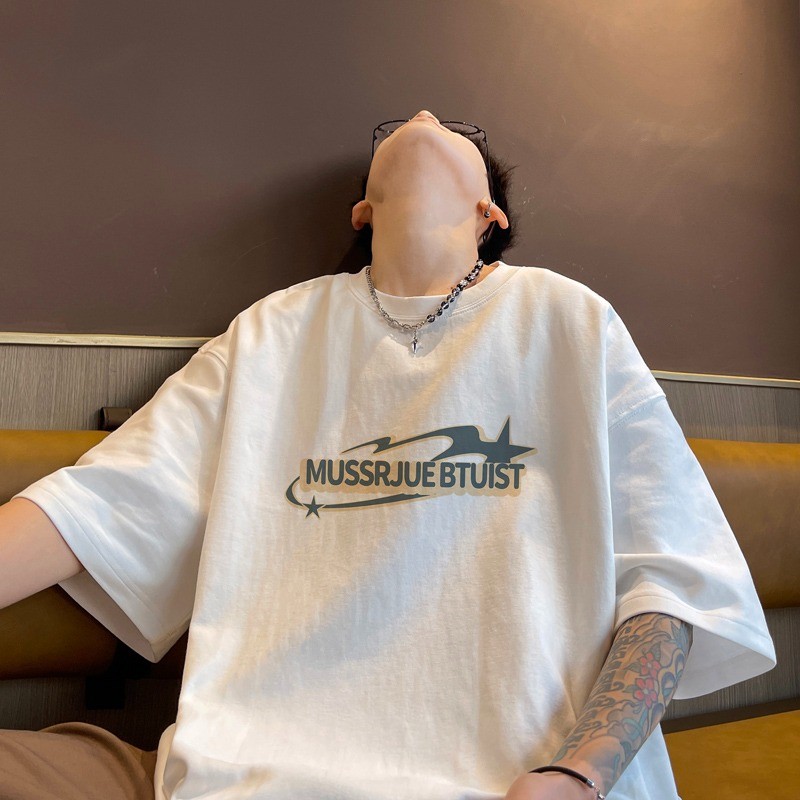 特大码300斤夏季短袖T恤男士纯棉