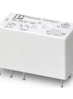 菲尼克斯单个继电器REL-MR- 24DC/21-21 2961192 插拔式微型功率