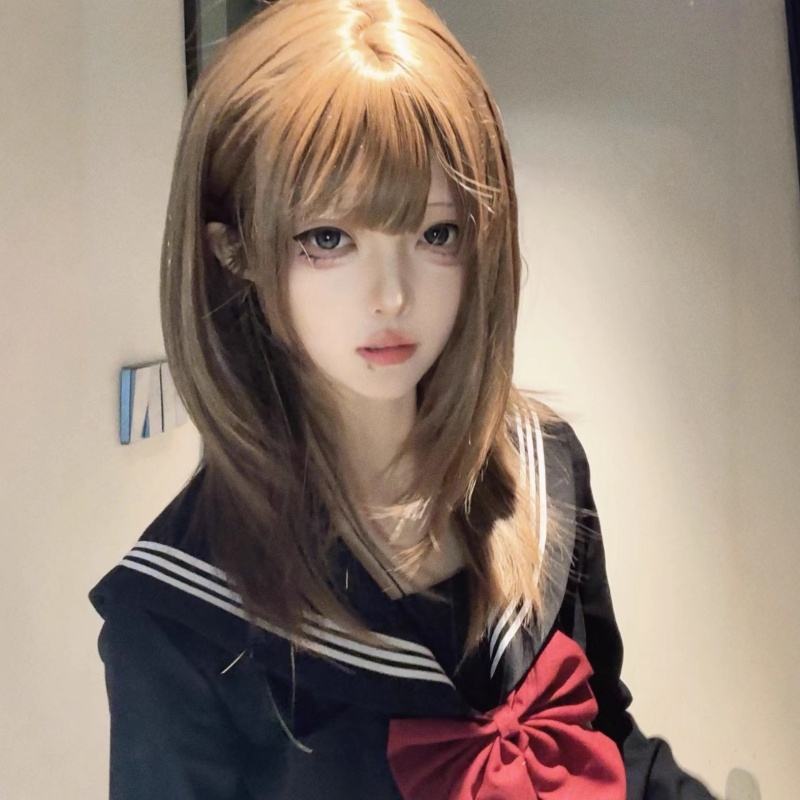 【显白魔法】纤韵佳人假发女锁骨发y2k网红亚文化高层次短直假发