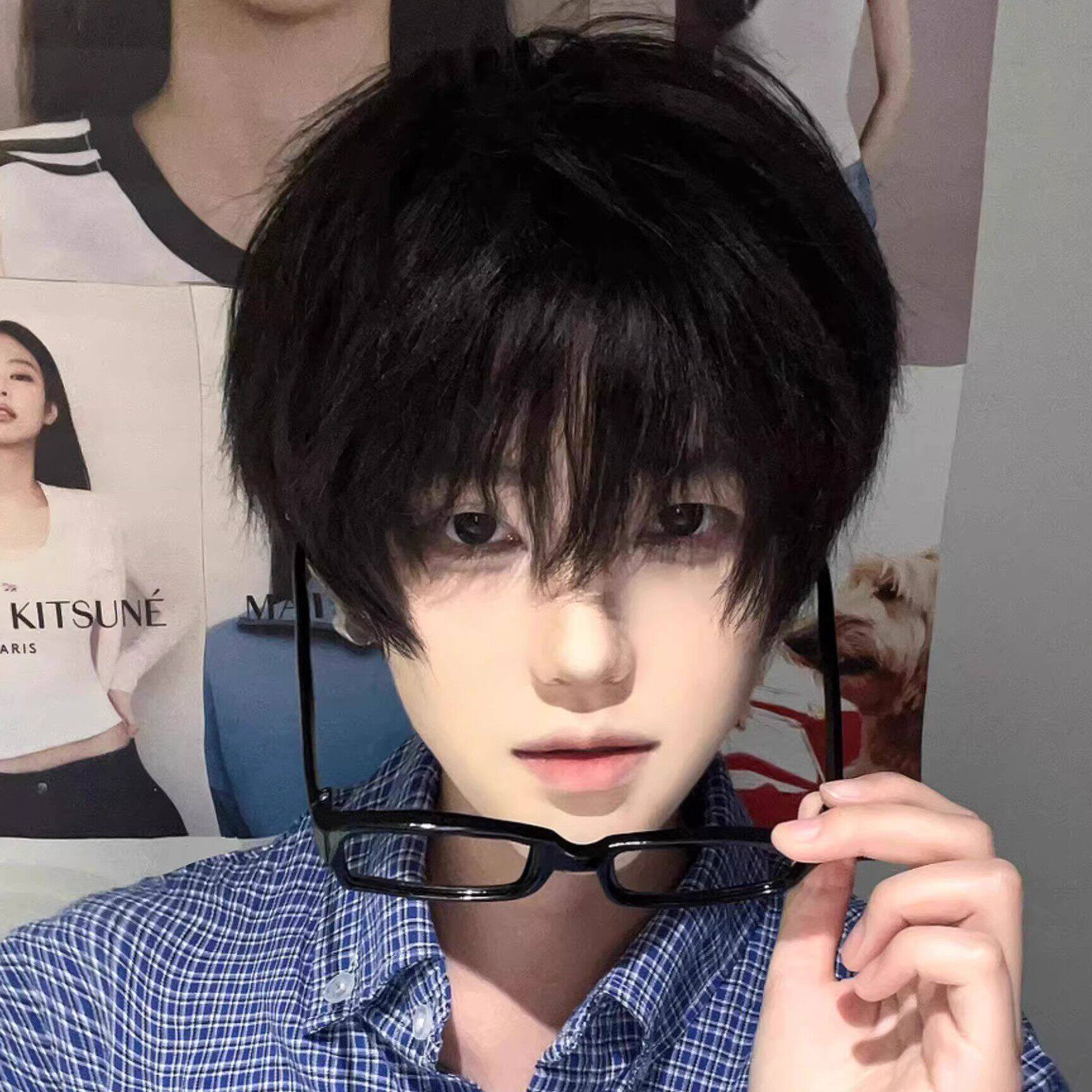 纤韵佳人假发男女dk通用韩版帅气短发自然逼真cos万用日系少年感