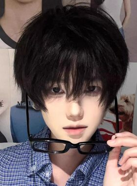纤韵佳人假发男女dk通用韩版帅气短发自然逼真cos万用日系少年感