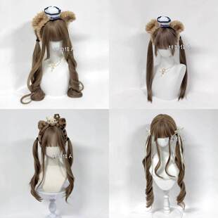 纤韵佳人假发Lolita仿真长发女二次元长直发假发jk日系女全头套