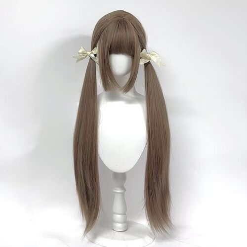 纤韵佳人假发蜜茶亚麻Lolita