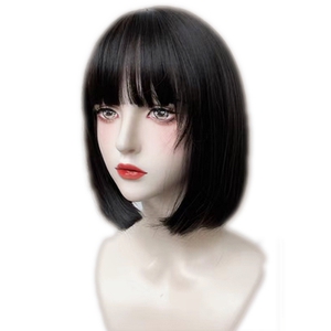 假发女短发bobo自然少女波波头