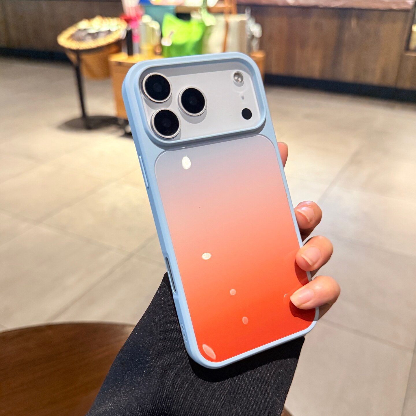 Magsafe磁吸适用苹果17promax手机壳iphone16pro渐变色新款橘子海15PM硅胶软边14巨好看12情侣13保护套高级感