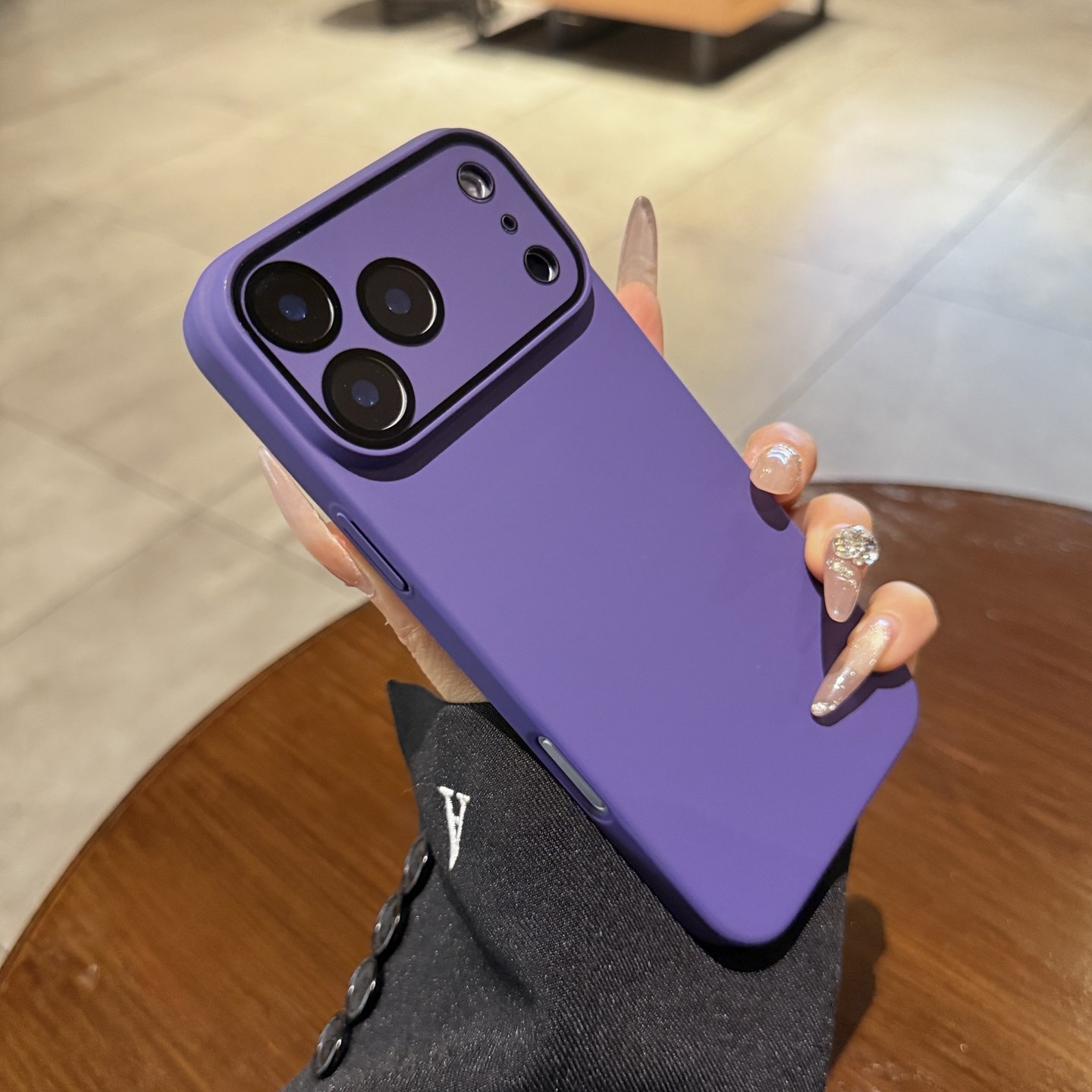 适用iphone17promax苹果17pro手机壳Air新款紫色磨砂15简约女16pro镜头膜全包13情侣14plus独特好看12保护套