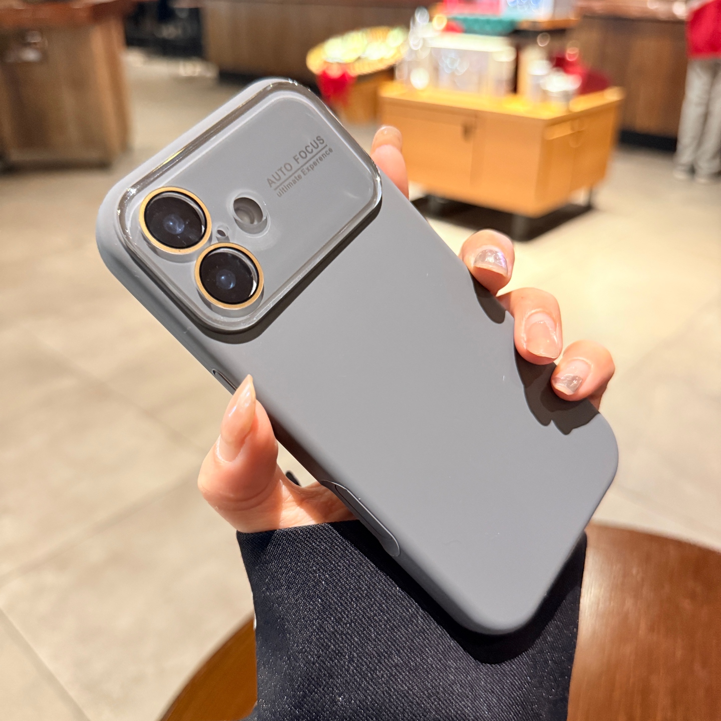 秒变17大视窗适用苹果16/17promax手机壳液态硅胶iphone17新款高级感石墨灰15pro全包镜头膜13情侣14保护套男