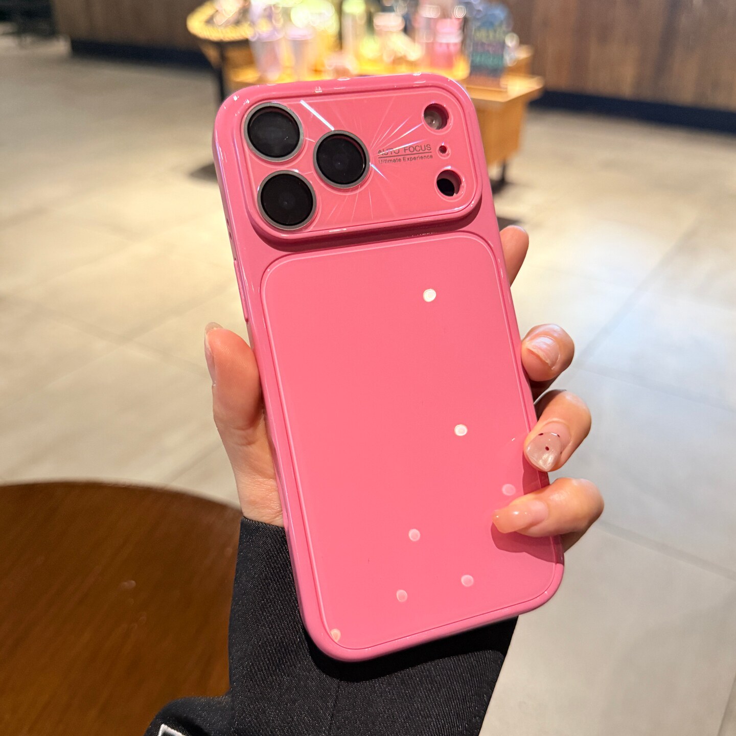 极光镭射CD纹镜头适用苹果17promax手机壳iphone16pro新款玫粉色玻璃壳15秒变大视窗14全包13保护套情侣高级