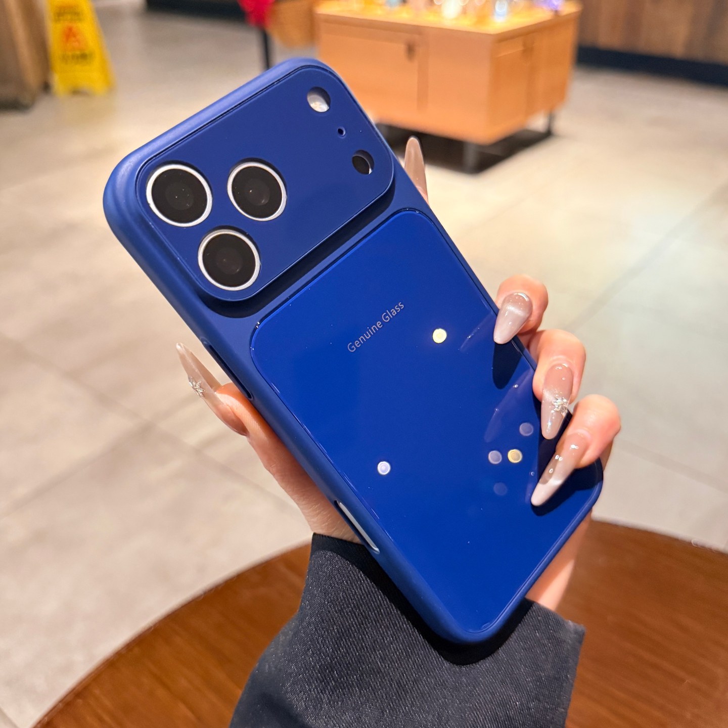 马卡龙纯色适用iPhone17手机壳17promax苹果16pro新款深蓝Air秒变大视窗镜头15玻璃13硬壳12高级14保护套男女