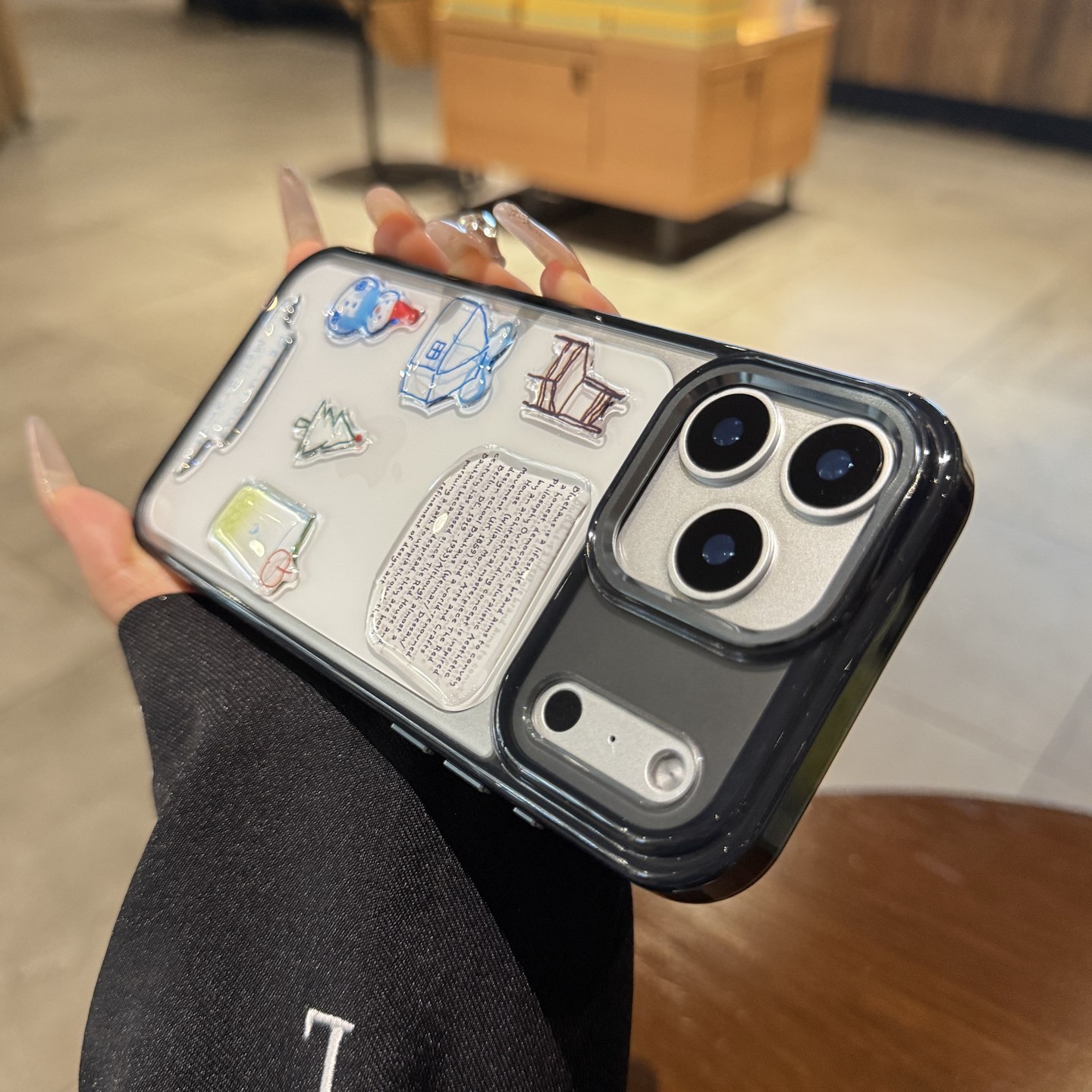 新款雪人适用苹果17手机壳iphone17promax高级感透明黑色16pro超火15个性女14简约12情侣小众13防摔air保护套