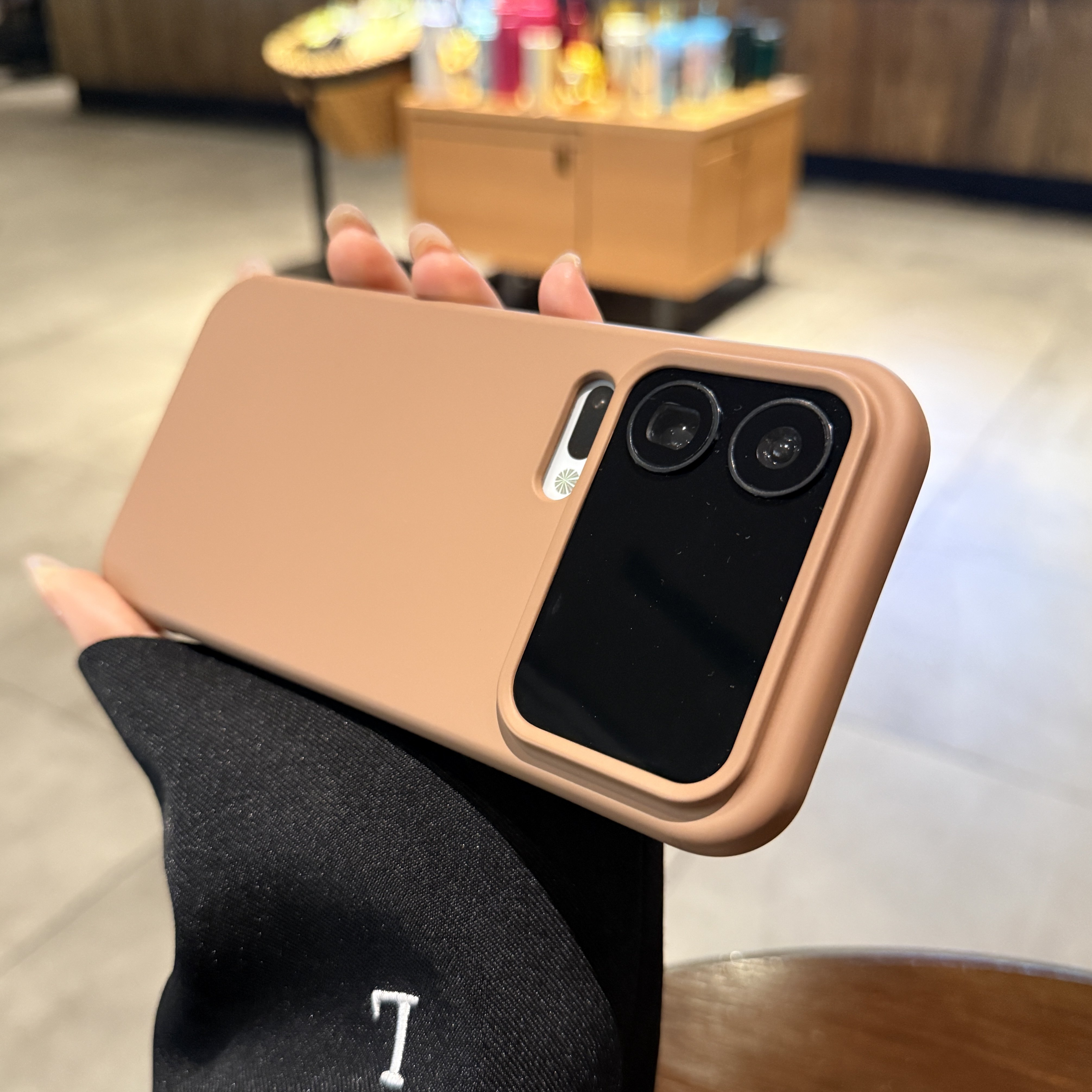 适用小米17promax手机壳xiaomi17肤感液态新款美拉德风15pro硅胶14ultra奶茶棕色13情侣全包12Spro保护套男女