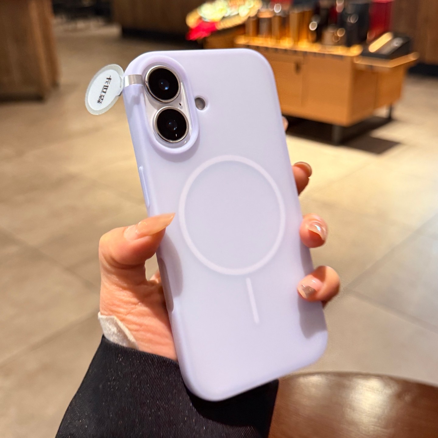 多巴胺果冻半透明紫色磨砂适用iphone17手机壳苹果16pro液态Magsafe新款15promax细圈磁吸14情侣13硅胶保护套