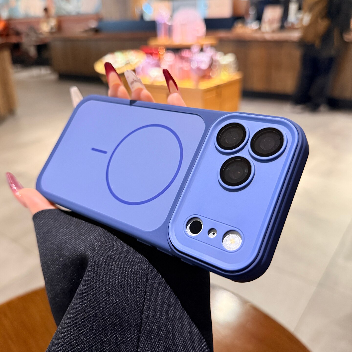 适用苹果17手机壳磁吸iphone17promax新款深蓝双色肤感磨砂16pro大视窗14全包镜头膜15情侣防摔13保护套超火