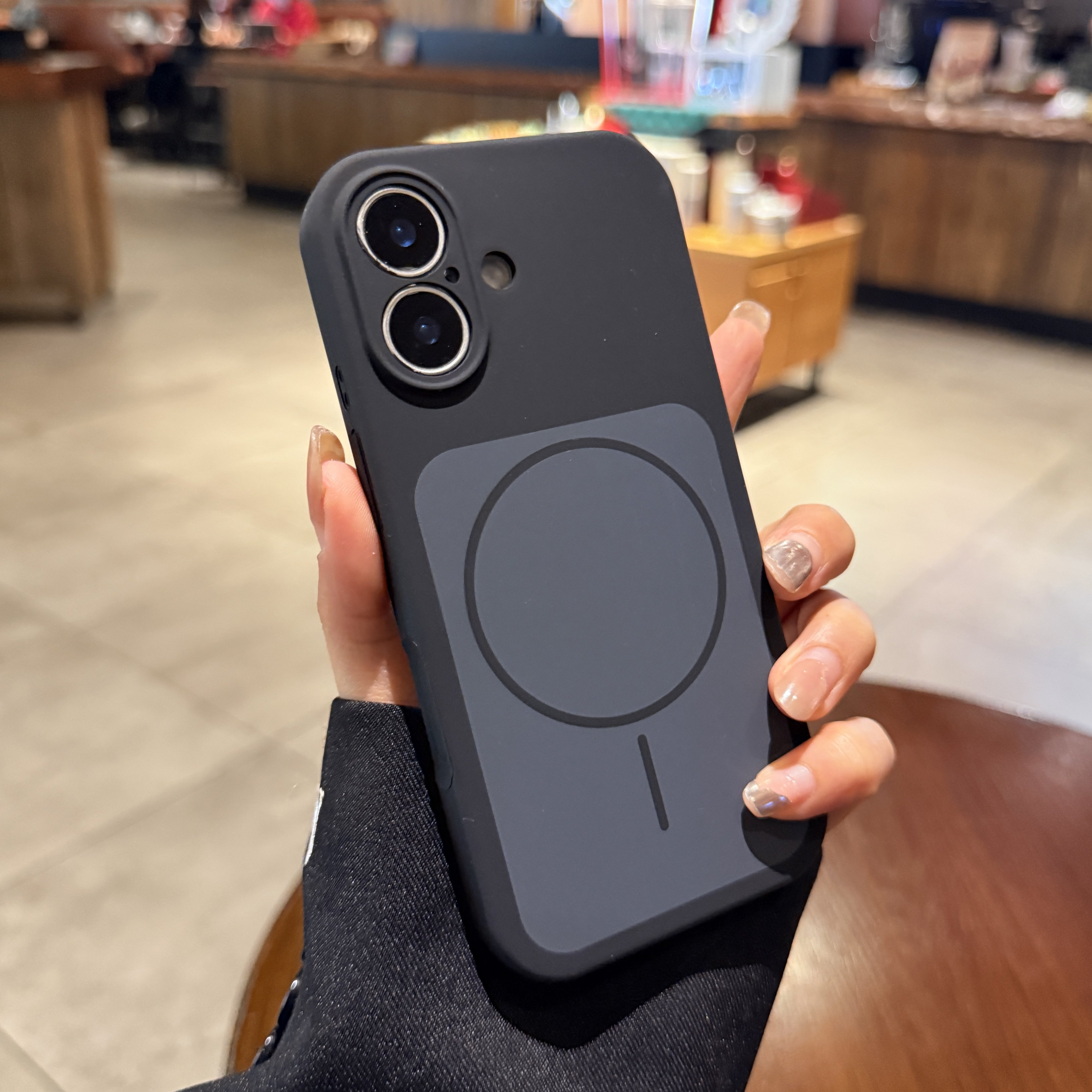 适用iphone17苹果17promax手机壳16promax肤感液态官方新款黑色15pro细圈Magsafe磁吸充电全包硅胶保护套情侣,3C数码配件,手机保护套/壳,淘宝优惠券,粉丝福利购,淘宝优惠卷