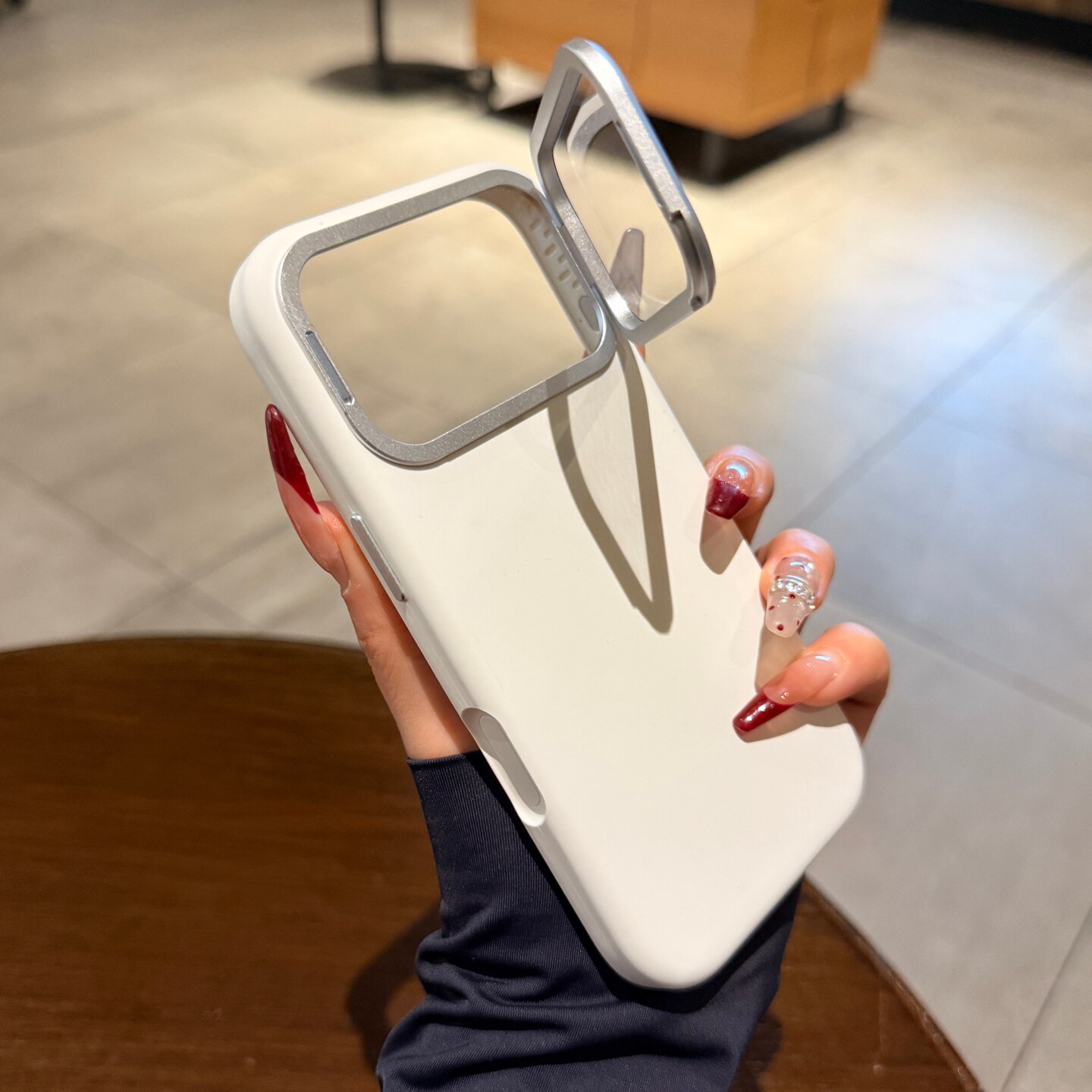 【带支架镜头膜】适用苹果17promax手机壳iphone17pro新款纯色16pro真液态硅胶16promax全包相机键17PM保护套