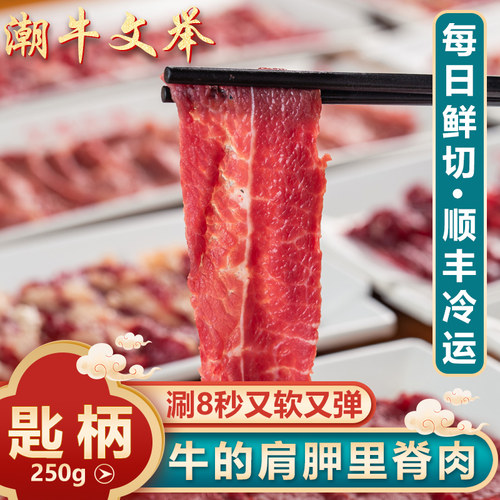 潮牛文举正宗潮汕牛肉匙柄250g
