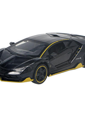 新款 (彩盒) 兰搏基尼LP750/770 跑车合金车模 声光儿童玩具澄海