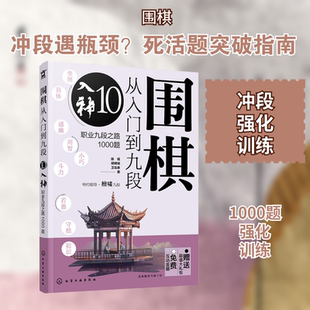 围棋从入门到九段 10 入神 职业九段之路1000题 陈禧,胡啸城,卫泓泰 著 化学工业出版社