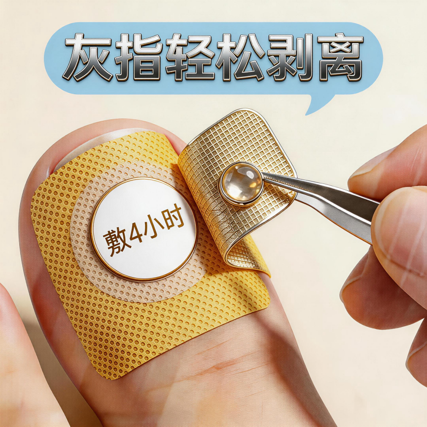 【好物甄选】植物萃取净甲贴正品专用贴手脚趾指甲专用正品