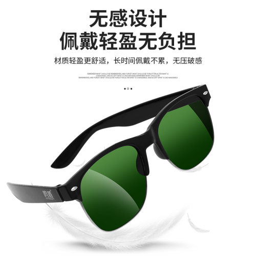 电焊眼镜二保焊护眼焊工专用防打眼防强光防电焊光防电弧脸部防护
