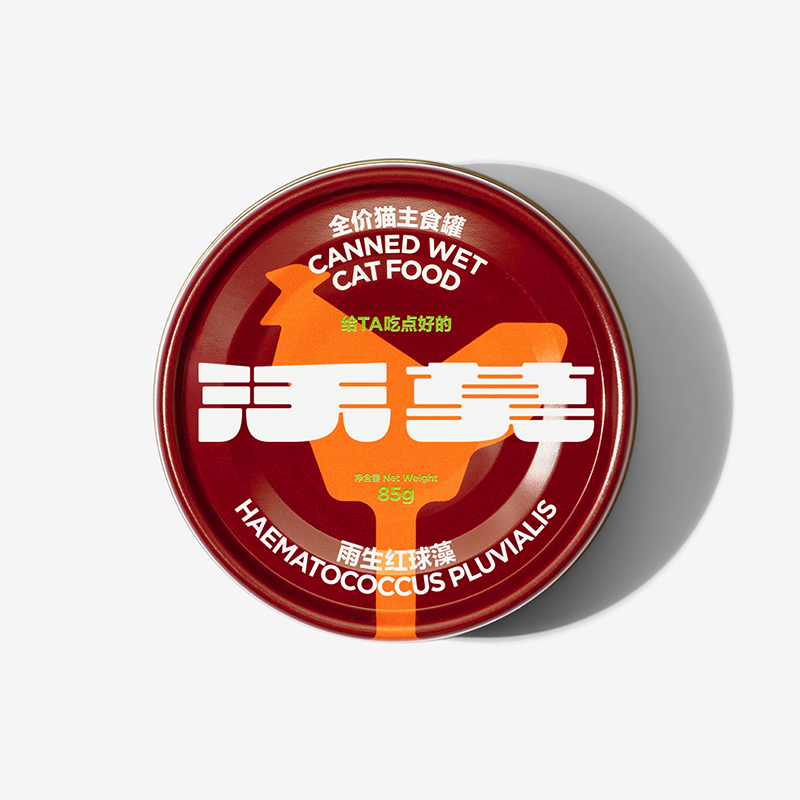 主食罐鸡肉双层雨生红球藻（虾青素）配方瓷实肉感+绵密慕斯1罐