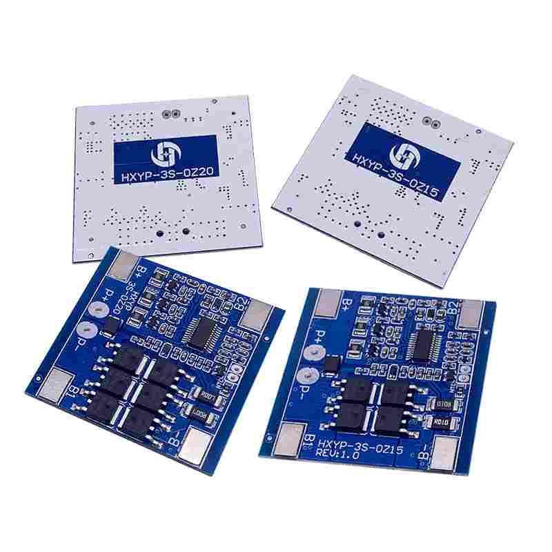 3串12V15A 20A带均衡18650锂电池保护板三元锂电源板25A30A喷雾