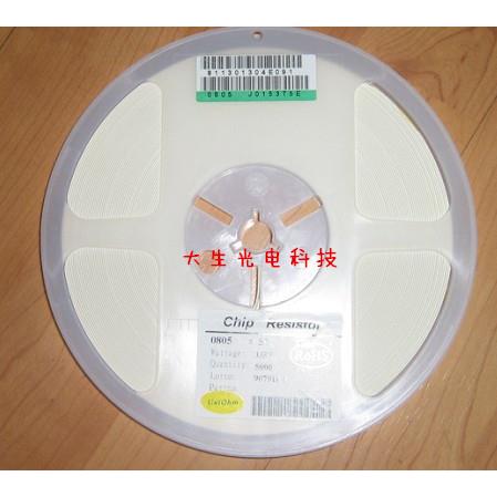 贴片电阻 0402 5% 0R-10M 常规全系列阻值 1盘10K=19元 量大价优