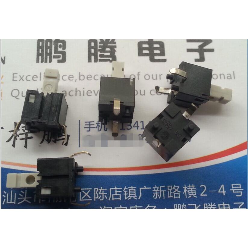 原装日本ALPS 导电硅胶轻触开关8*8*14 直插2脚 按键微动 长寿命