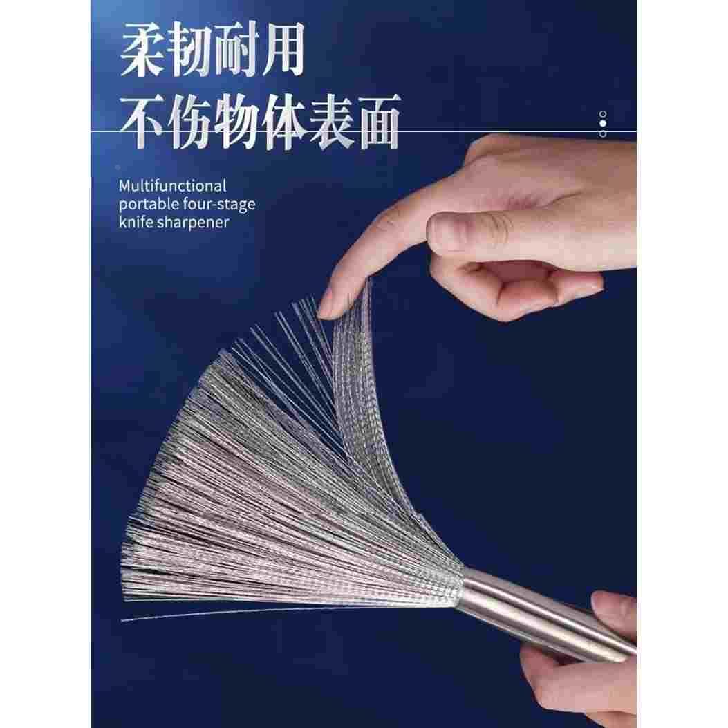 特价德国不锈钢锅刷长柄清洁刷子纳米高级不绣钢丝刷洗锅刷锅神器
